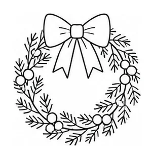 Diseño navideño para bordar
